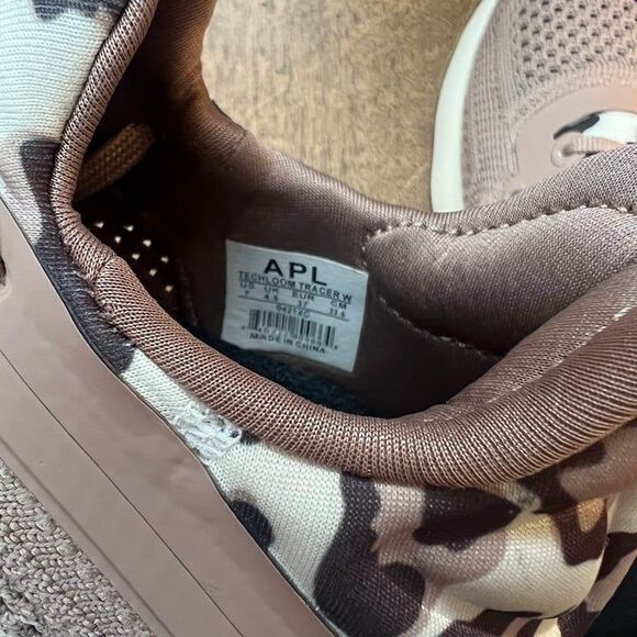 APL Women’s Techloom Tracer in Almond/Pristine/Leopard - Size 7 - Picture 5 of 6